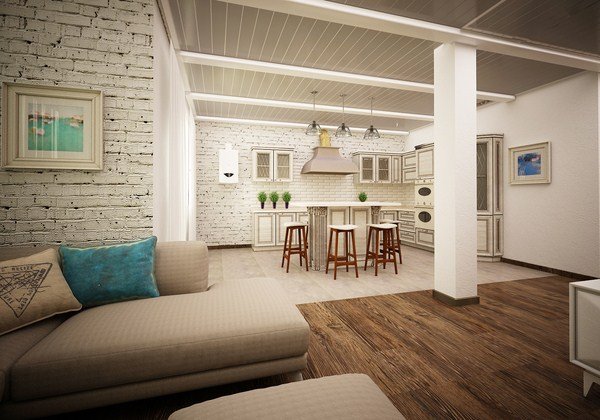 Современный интерьер в стиле лофт 2026: фото идеи