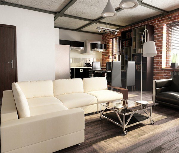 Современный интерьер в стиле лофт 2026: фото идеи