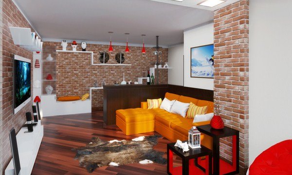 Современный интерьер в стиле лофт 2026: фото идеи