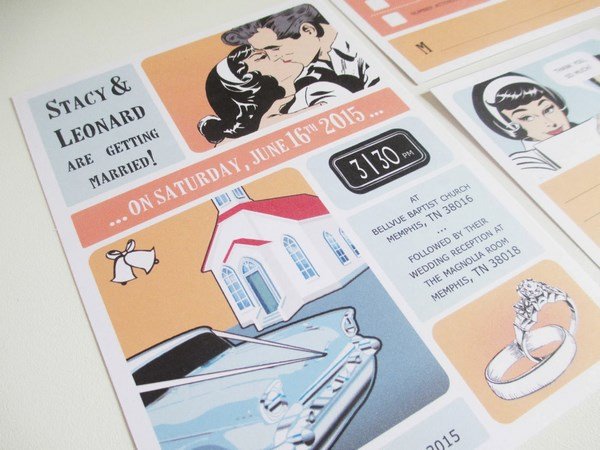 Самые оригинальные пригласительные на свадьбу 2026: фото, идеи