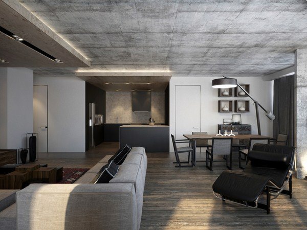 Современный интерьер в стиле лофт 2026: фото идеи