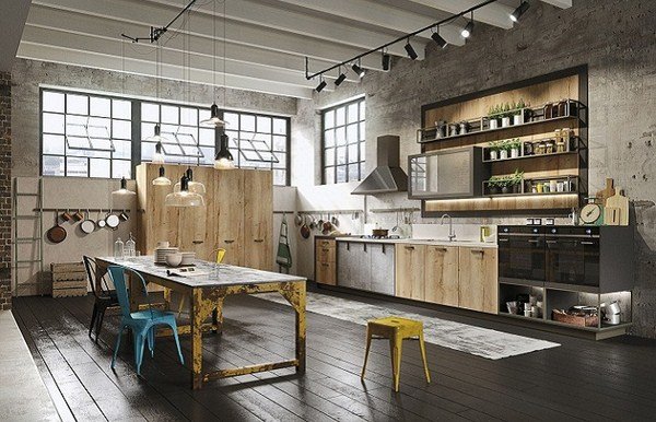 Современный интерьер в стиле лофт 2026: фото идеи