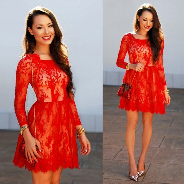 Самые красивые красные платья 2026: фото, новинки