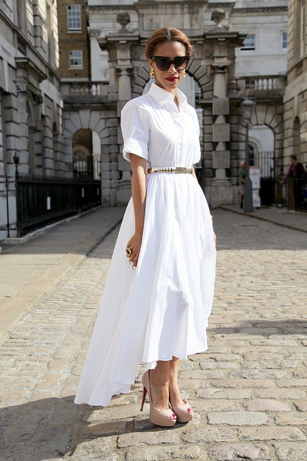 Красивые белые платья 2026 — топовые новинки на фото