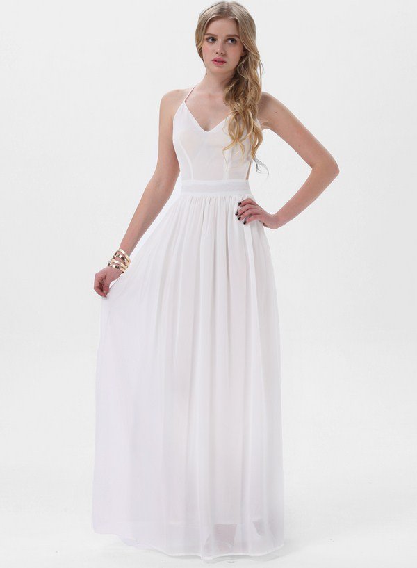 Красивые белые платья 2026 — топовые новинки на фото