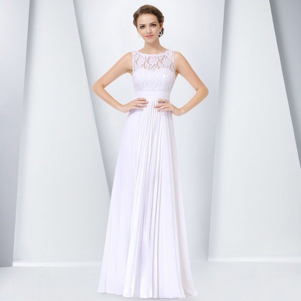 Красивые белые платья 2026 — топовые новинки на фото