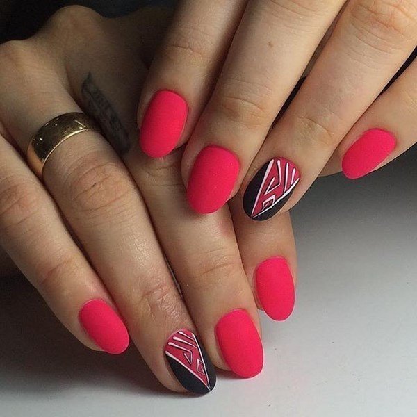 Красивый красный маникюр 2026 — фото, идеи дизайна