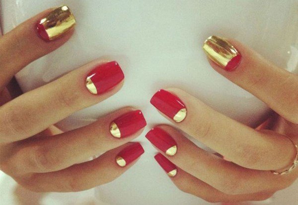Красивый красный маникюр 2026 — фото, идеи дизайна
