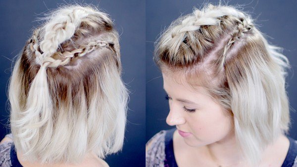 Красивые косички на средние волосы 2026: фото-идеи