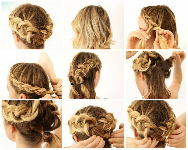 Красивые косички на средние волосы 2026: фото-идеи