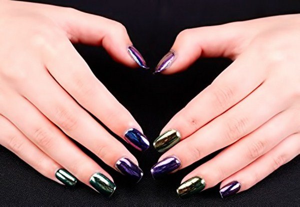 Зеркальный маникюр 2026: фото, идеи, тренды