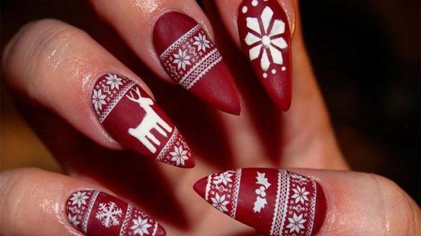 Красивый красный маникюр 2026 — фото, идеи дизайна