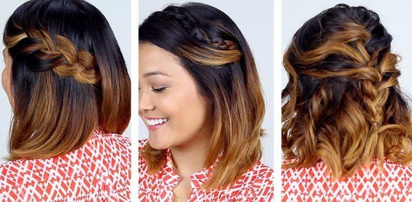 Красивые косички на средние волосы 2026: фото-идеи