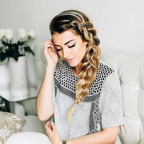 Прически с плетением 2026: фото, идеи