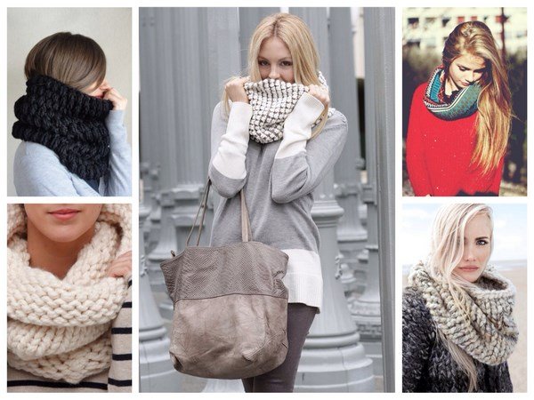 Модные шарфы 2026 — фото, идеи, новинки