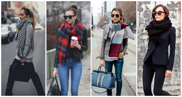 Модные шарфы 2026 — фото, идеи, новинки