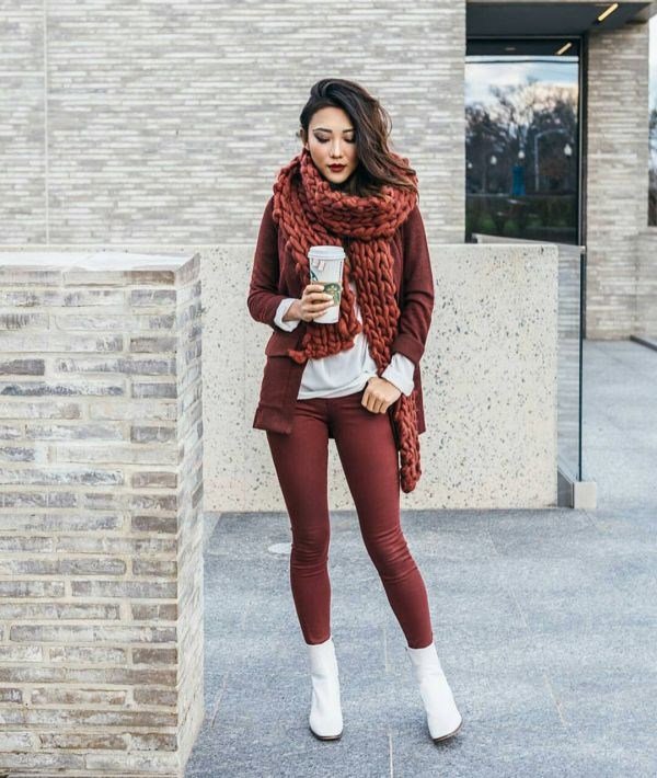 Модные шарфы 2026 — фото, идеи, новинки