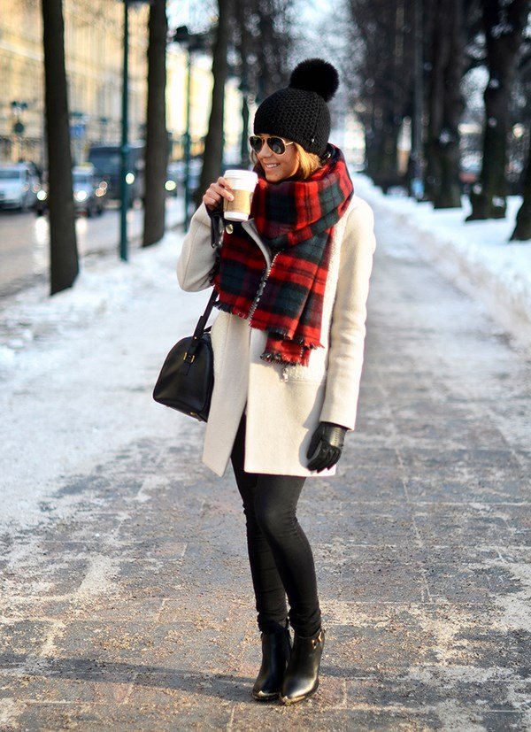 Модные шарфы 2026 — фото, идеи, новинки