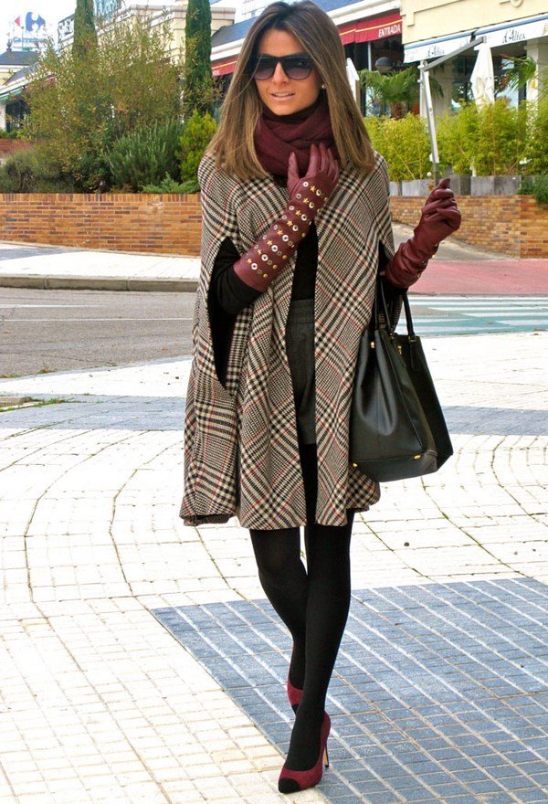 Модные кейп пальто 2026 — стильные образы, фото