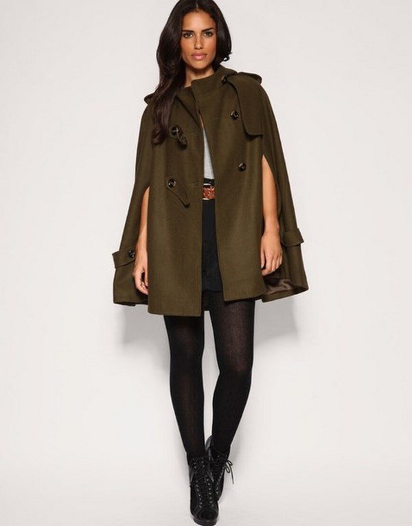 Модные кейп пальто 2026 — стильные образы, фото