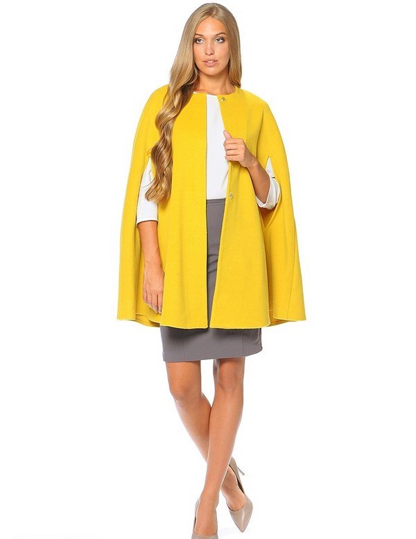 Модные кейп пальто 2026 — стильные образы, фото