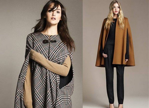 Модные кейп пальто 2026 — стильные образы, фото