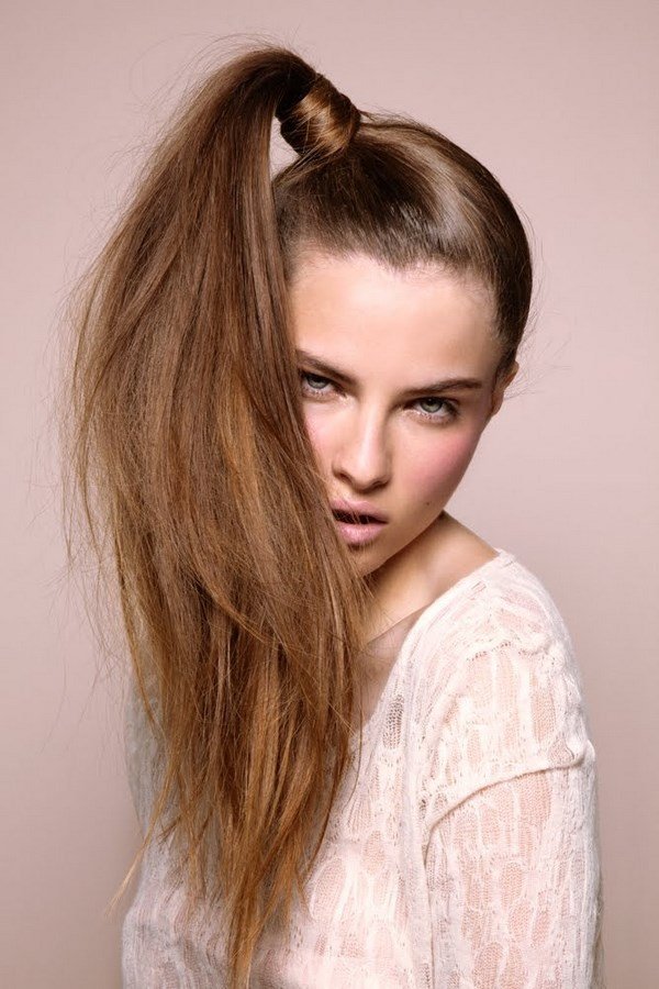 Стильная прическа хвост 2026: примеры, идеи, фото