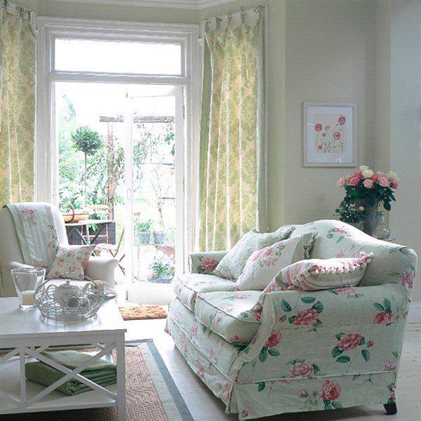 Утонченный стиль шебби шик в интерьере 2026: фото
