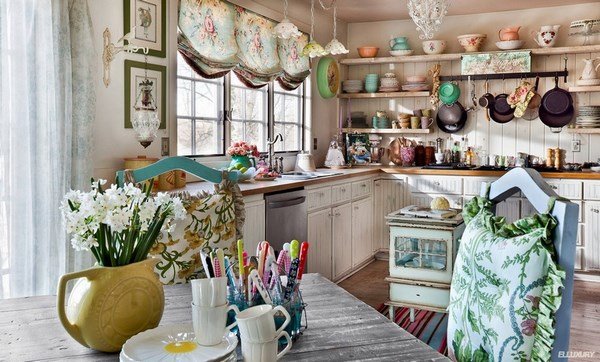 Утонченный стиль шебби шик в интерьере 2026: фото