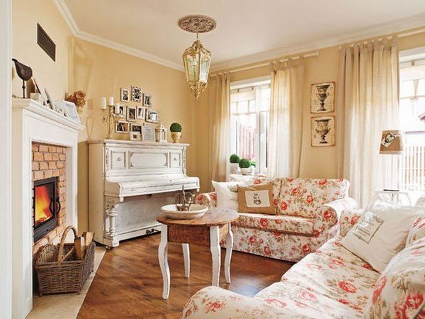 Утонченный стиль шебби шик в интерьере 2026: фото