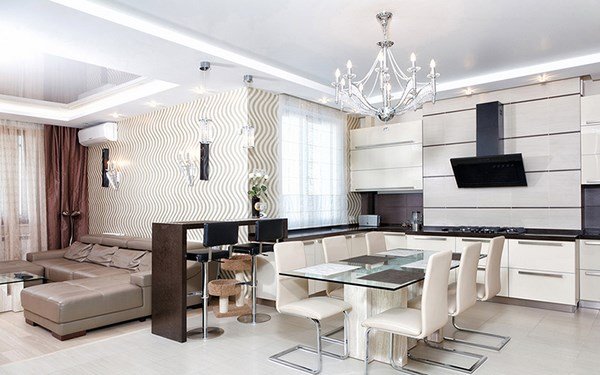 Современный дизайн гостиной 2026 в разных стилях: идеи, фото