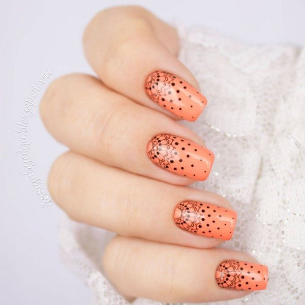 Персиковый маникюр 2026: лучшие идеи, дизайны, новинки