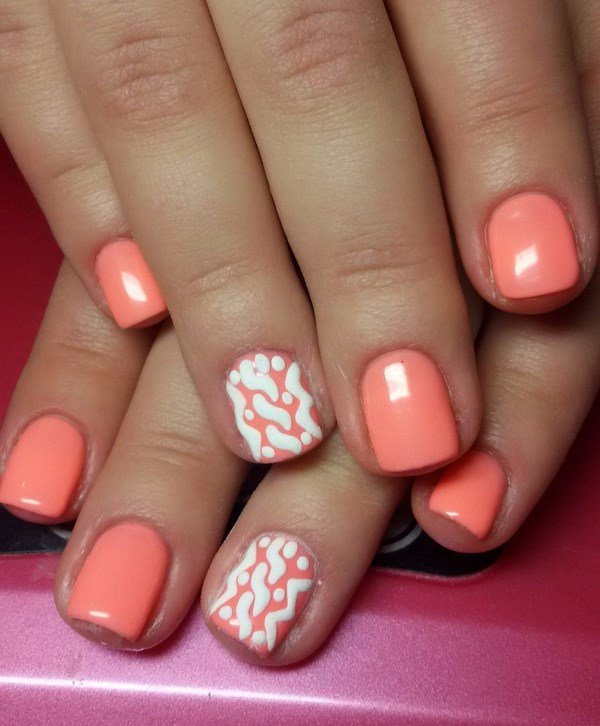 Персиковый маникюр 2026: лучшие идеи, дизайны, новинки