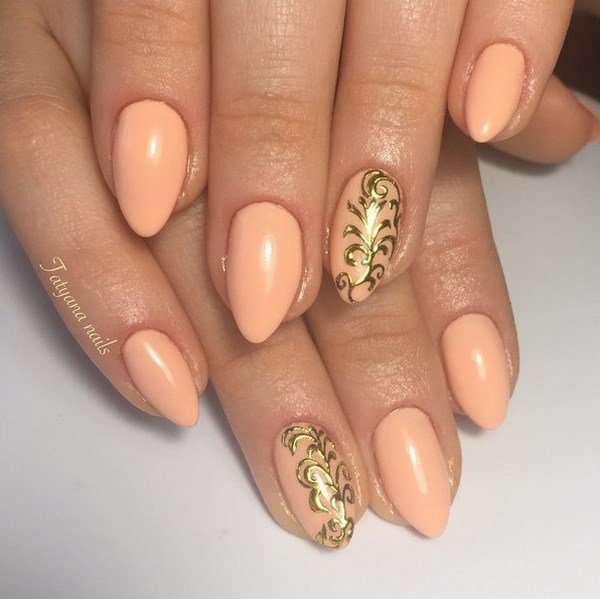 Персиковый маникюр 2026: лучшие идеи, дизайны, новинки