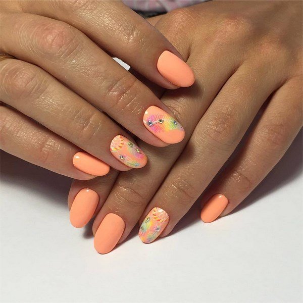 Персиковый маникюр 2026: лучшие идеи, дизайны, новинки