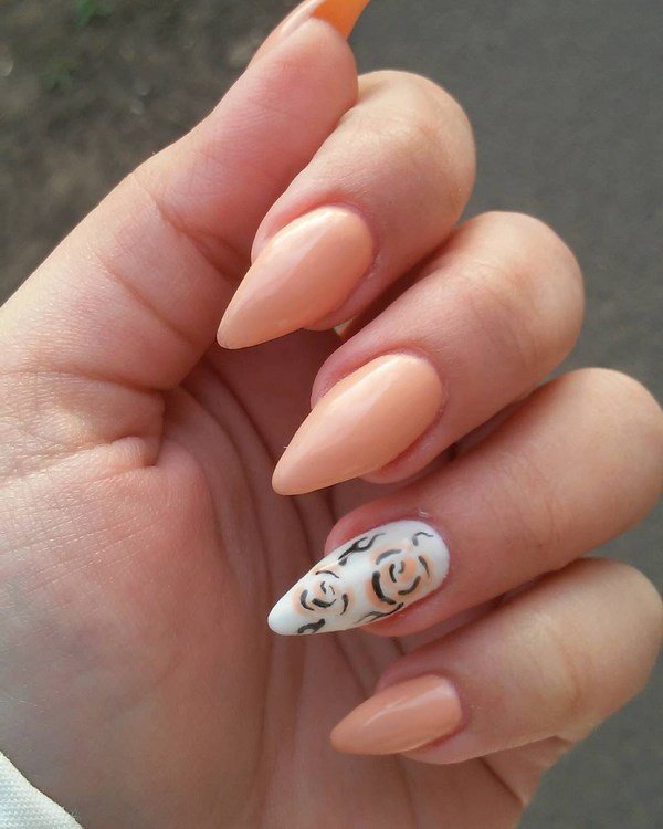 Персиковый маникюр 2026: лучшие идеи, дизайны, новинки