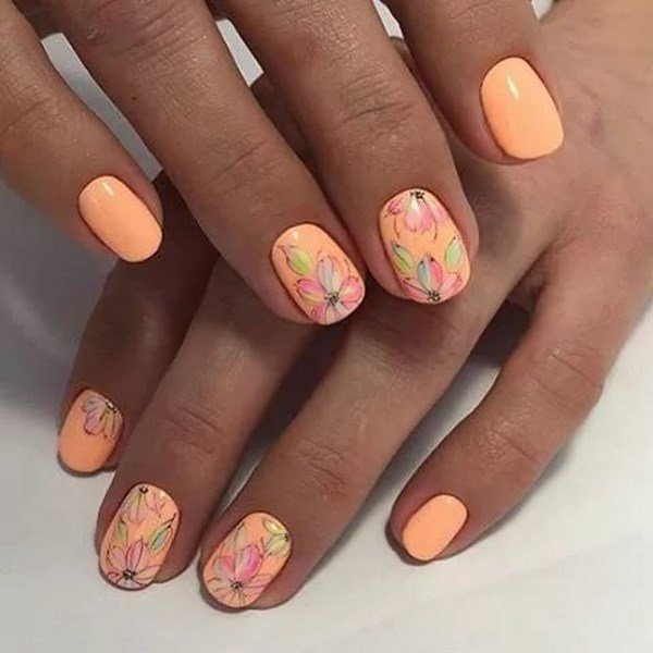 Персиковый маникюр 2026: лучшие идеи, дизайны, новинки