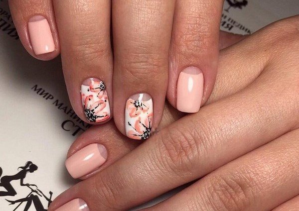 Персиковый маникюр 2026: лучшие идеи, дизайны, новинки