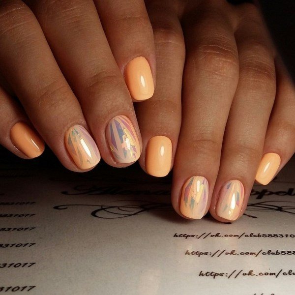 Персиковый маникюр 2026: лучшие идеи, дизайны, новинки