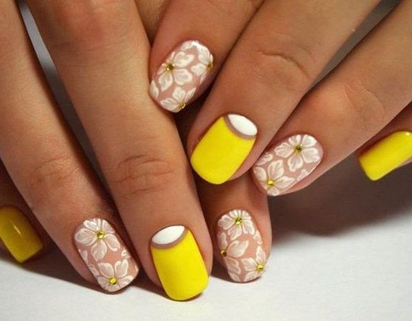 Оригинальный желтый маникюр 2026 в разных стилях: новинки, идеи, тренды