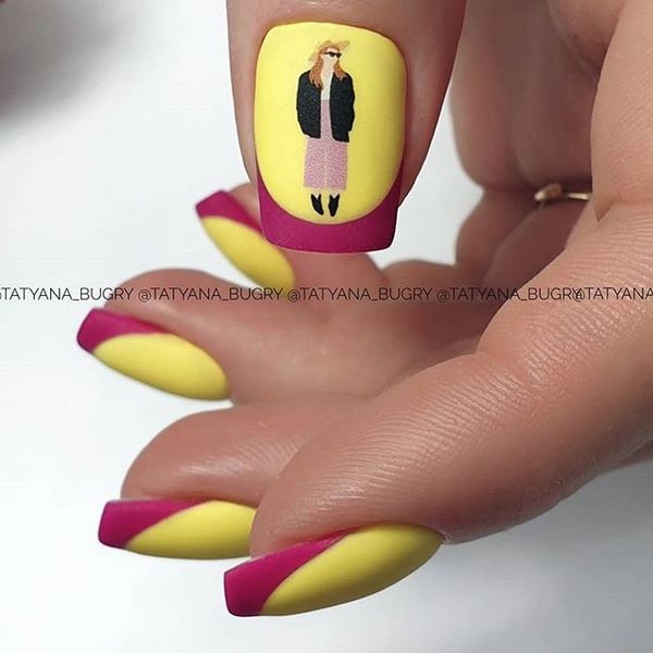 Оригинальный желтый маникюр 2026 в разных стилях: новинки, идеи, тренды
