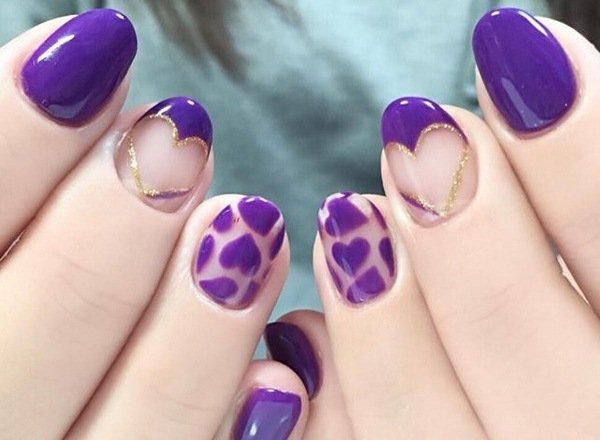 Фиолетовый маникюр 2026: идеи, новинки, тенденции — фото