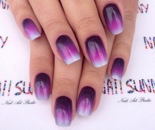 Фиолетовый маникюр 2026: идеи, новинки, тенденции — фото