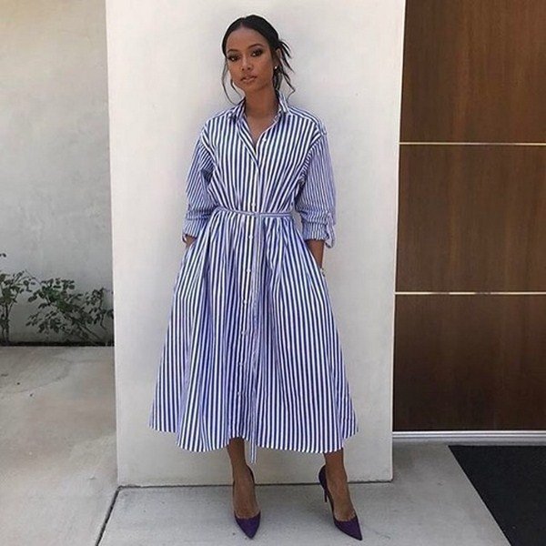 Платья-рубашки 2026: фото, новинки, идеи луков