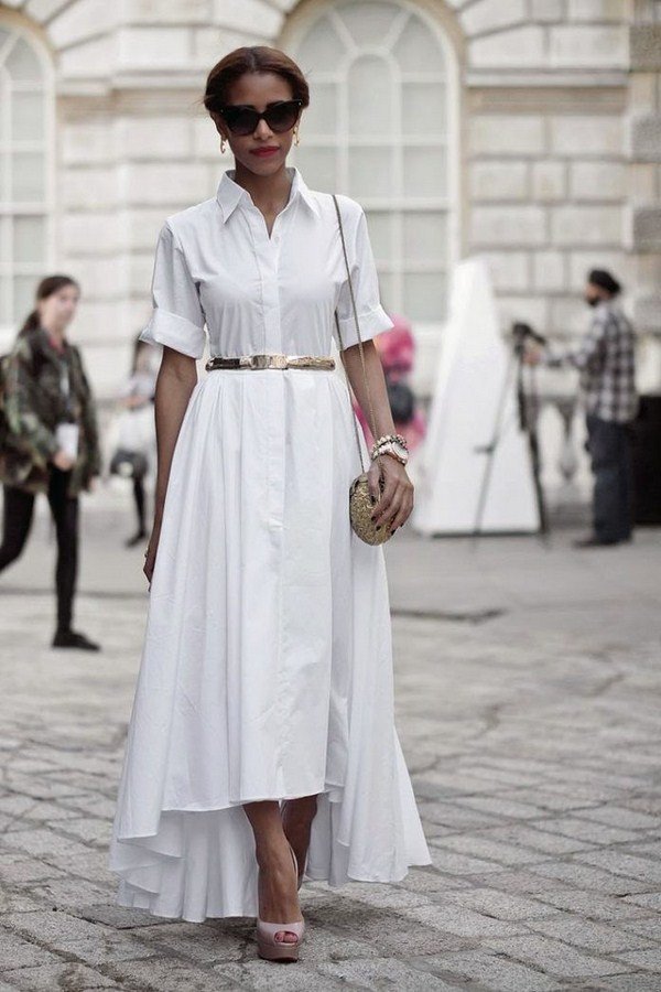 Платья-рубашки 2026: фото, новинки, идеи луков