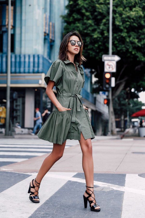 Платья-рубашки 2026: фото, новинки, идеи луков