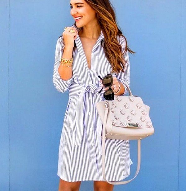 Платья-рубашки 2026: фото, новинки, идеи луков