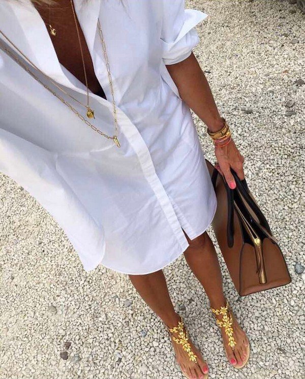 Платья-рубашки 2026: фото, новинки, идеи луков