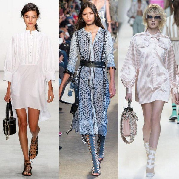 Платья-рубашки 2026: фото, новинки, идеи луков
