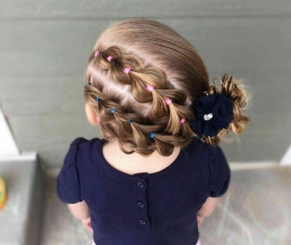 Прически для девочек 2026: идеи причесок в садик и школу